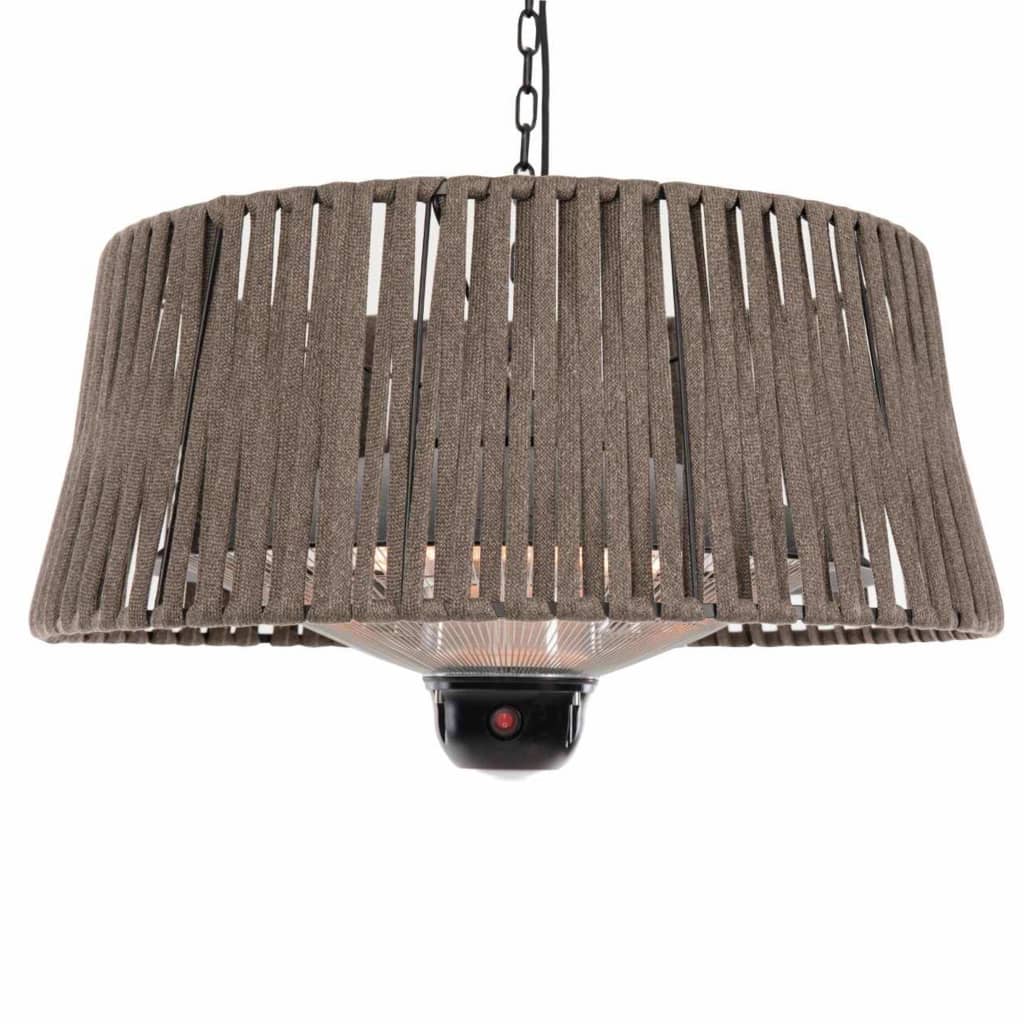 Sunré du soleil suspendu avec artix corda 1800 w halogénique brun