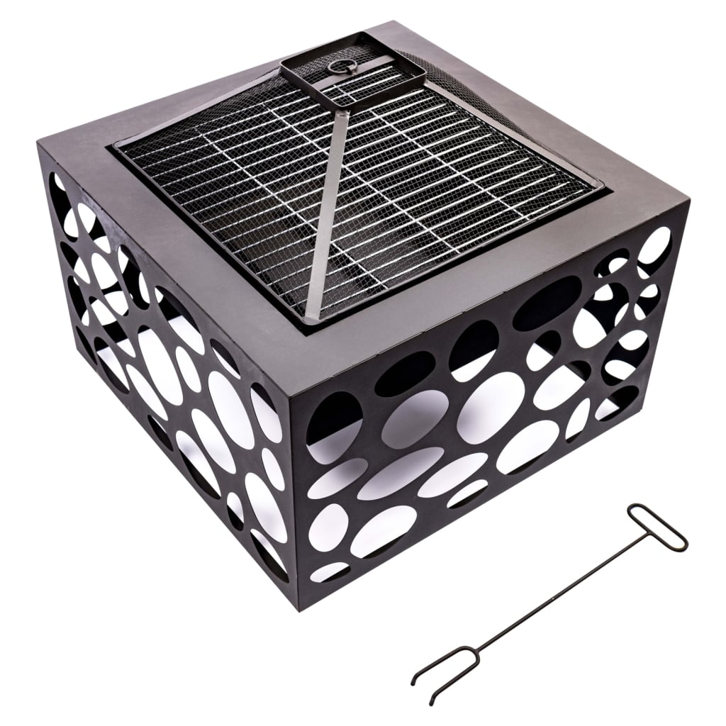Fiche rougefire Redfire Mikor avec une calandre de barbecue noir