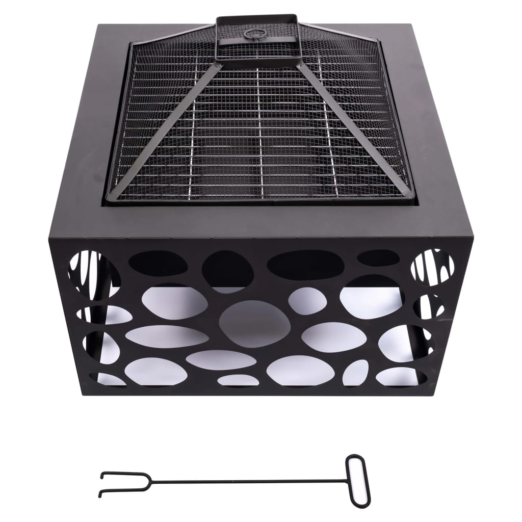 Fiche rougefire Redfire Mikor avec une calandre de barbecue noir