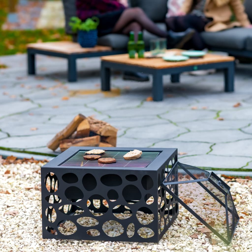 Fiche rougefire Redfire Mikor avec une calandre de barbecue noir