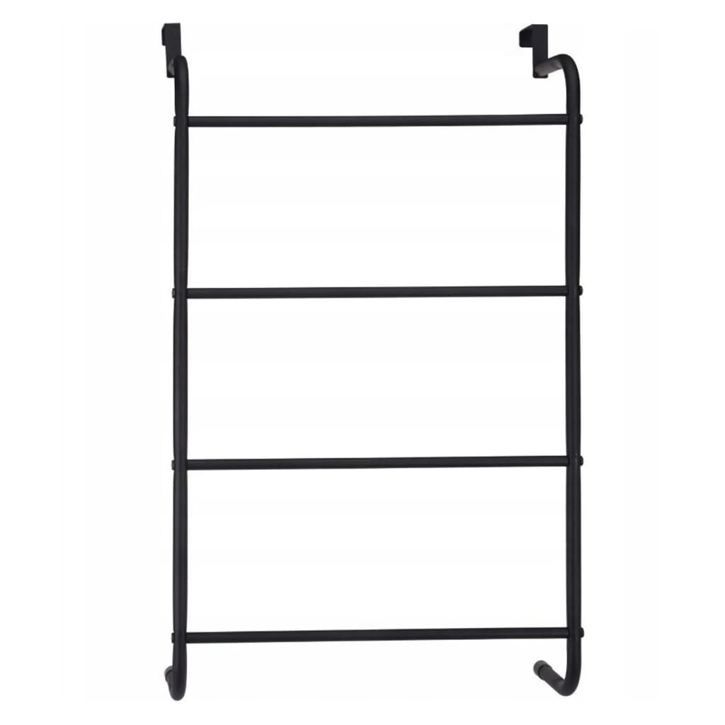 Solutions de salle de bain solutions de salle de bain porte-serviette de porte métal noir