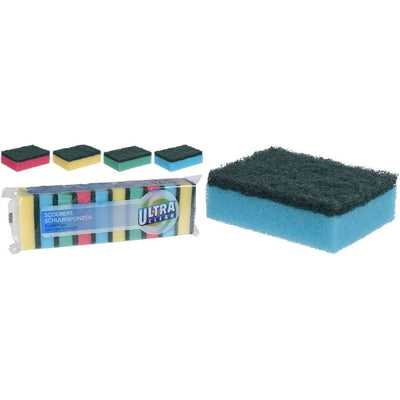 Éponges à récurer ultra propres 8x5x2,5 cm 10 pièces