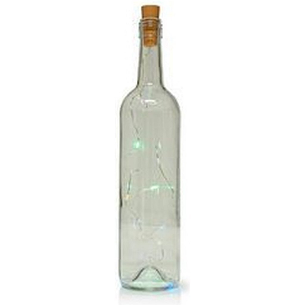 S.I.A. S.I.A. Cordon léger à bouteille avec 8 lumières LED multicolores IP44