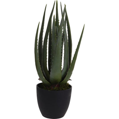 Progarden plante artificielle de progarden dans le pot aloe vera 25x45 cm