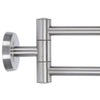 Solutions de salle de bain Solutions de salle de bain TIle de serviette double 50 cm en acier inoxydable