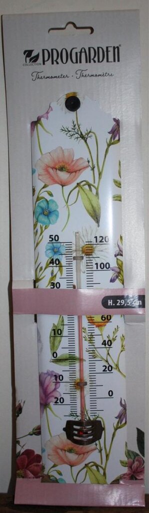 Fleur de thermomètre pro-jardin
