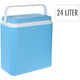 Basic Cool Box 24L Blue blanc