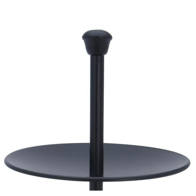 Excellent ustensine ménage etagère 3-laags 36,5 cm noir mat