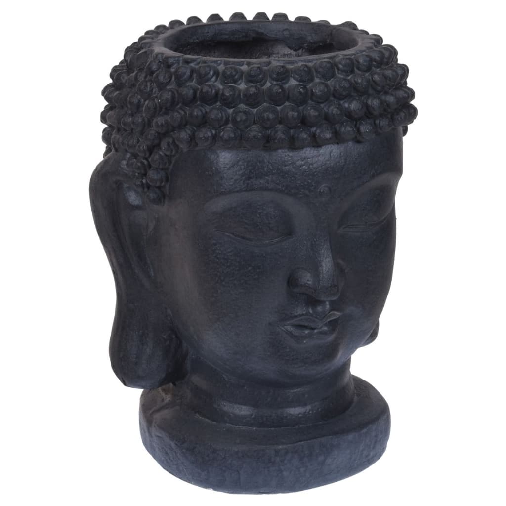Progarden Progarden Flowerpot Bouddha 25x26x35 cm anthracite -colored