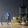Solutions de stockage Solutions de stockage Rack de vêtements avec roues Single Rang 80x42x (90-165) CM