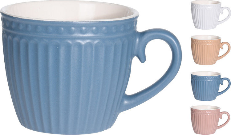 Autres marques mug en faïence 250 ml différentes couleurs
