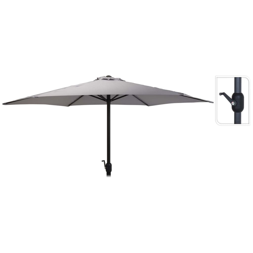 Progarden Progarden Parasol Monica 270 cm Gris clair