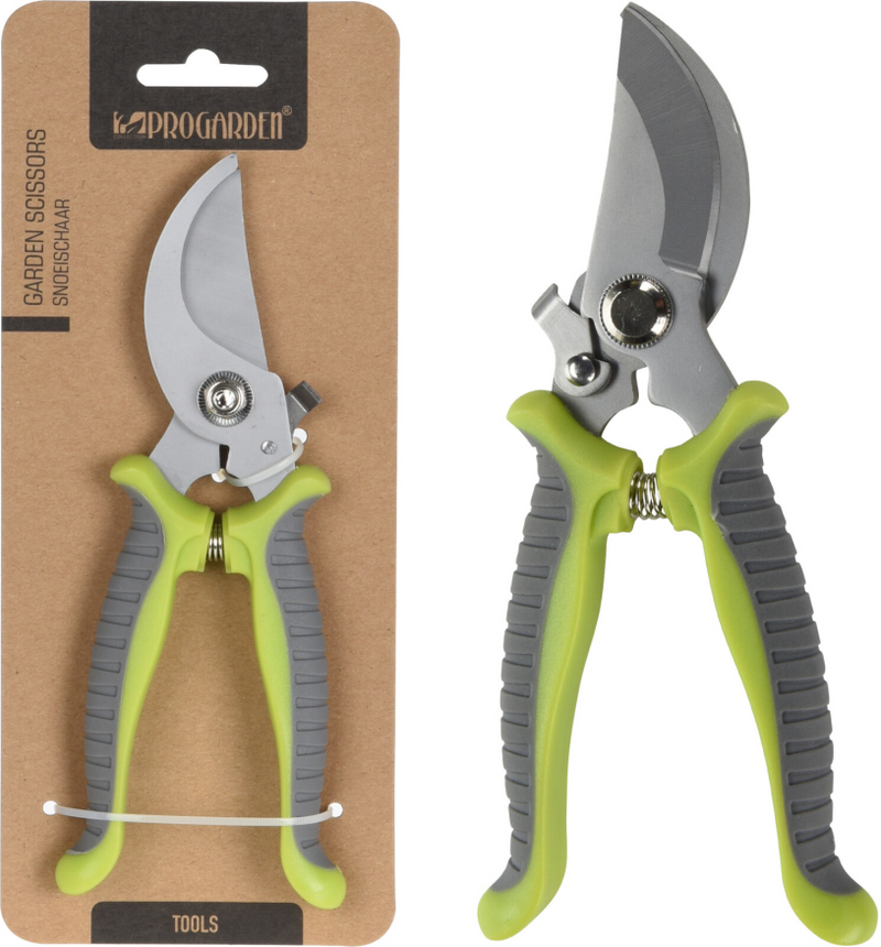 Sécateur de jardin Pro vert