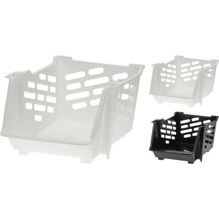 Panier de rangement en plastique divers 36x26x18cm