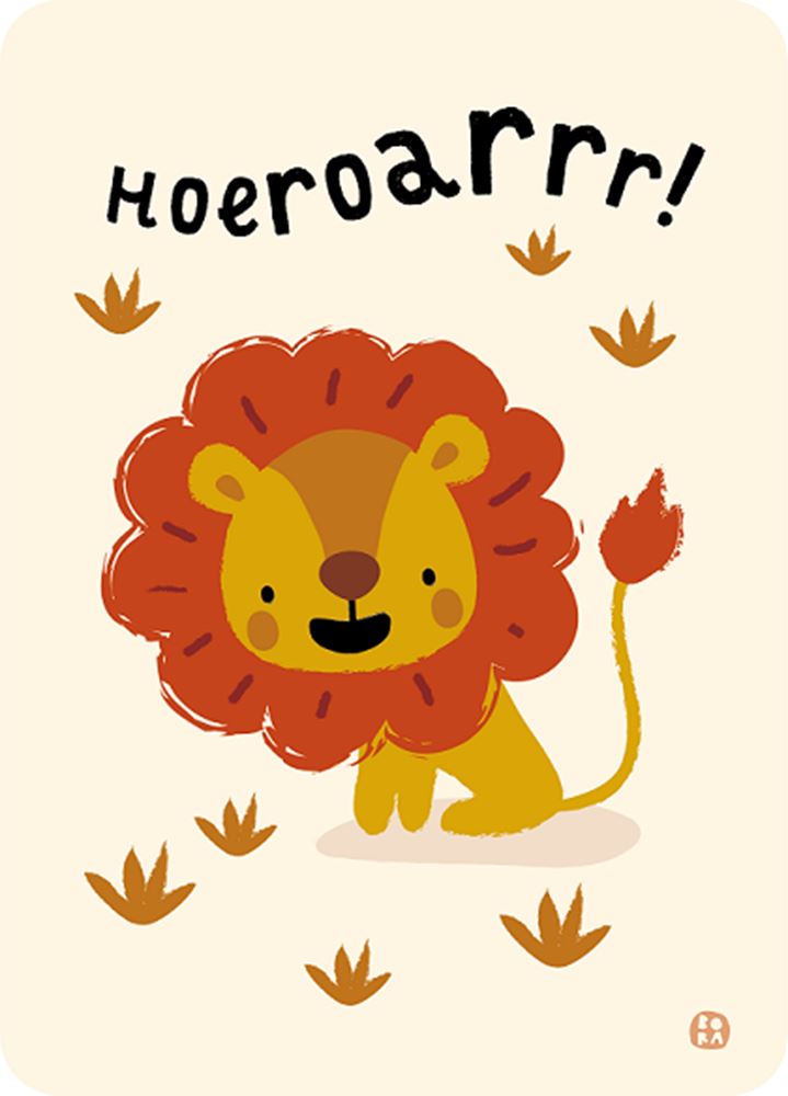 Carte postale de la jungle. hourraarrr ! (5 pièces)