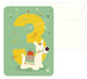 Carte anniversaire Bora+enveloppe alpaga 3