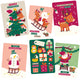 Noël : 6 cartes d'invitation de Noël.