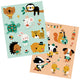 Feuilles d'autocollants Bora 2 x A6. petite souris