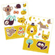 Feuilles d'autocollants Bora 2 x A6. cache-cache
