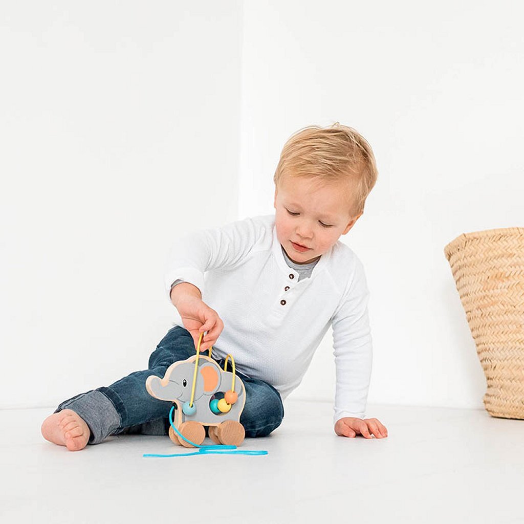 Studio Circus Studio Circus Trek en bois Figure Elephant