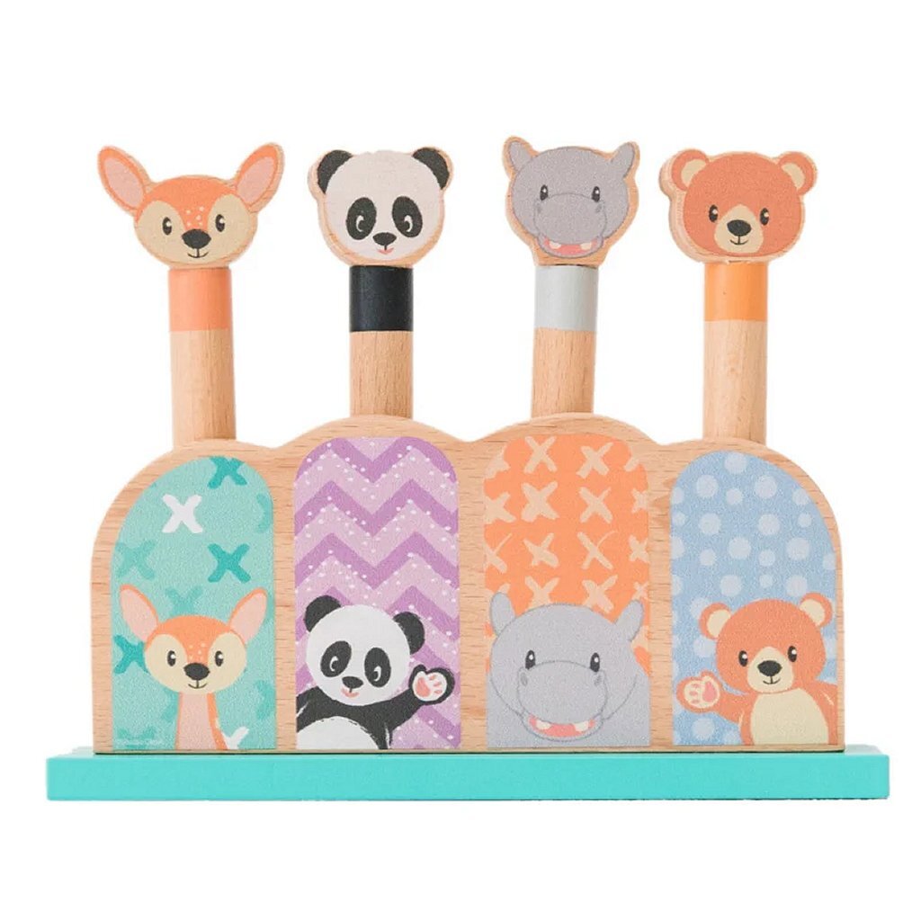 Studio Circus Studio Circus en bois pop-up Animaux