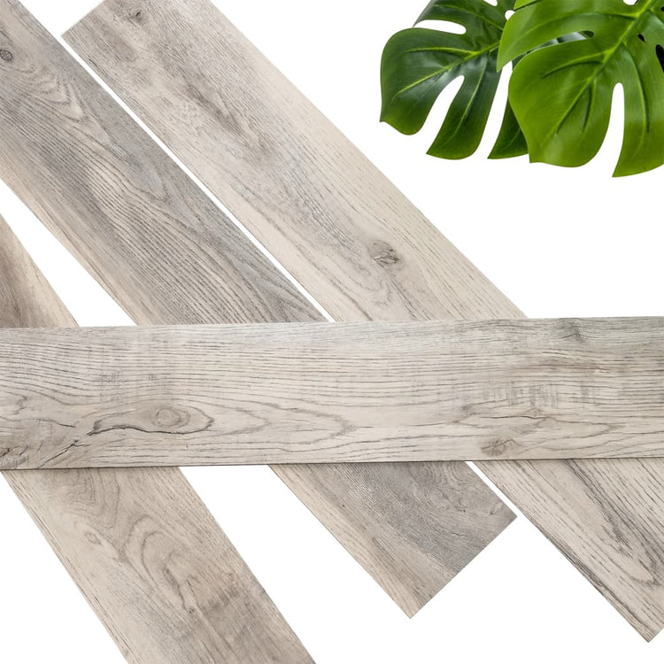 WALLART WALLART PLANKEN WOOD-Look Schuurhout Oak Whitewash