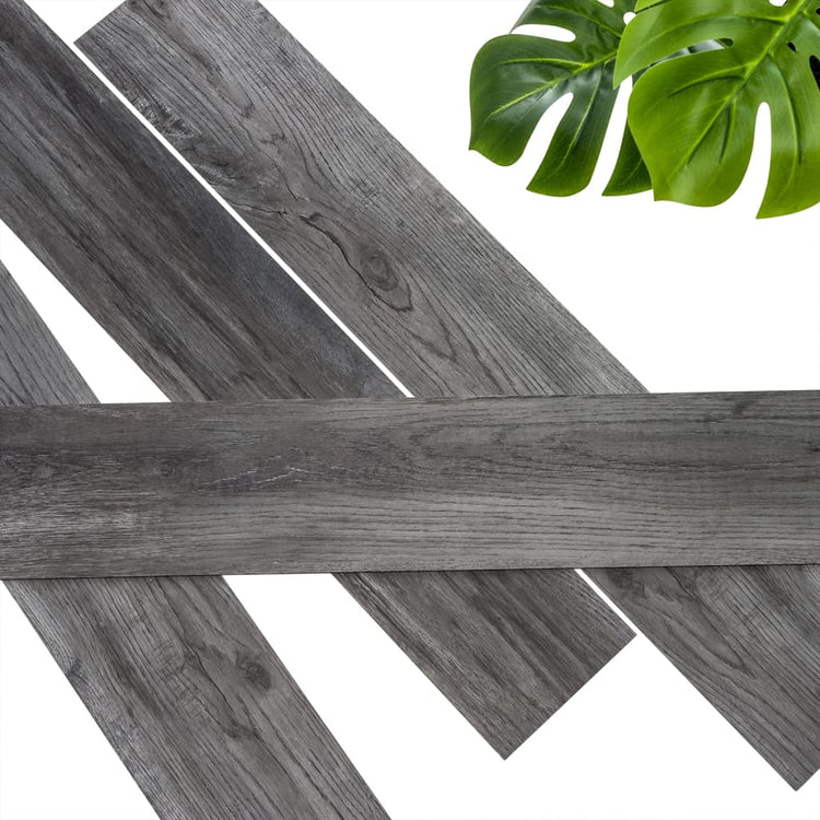 WALLART WALLART PLANKEN WOOD-Loard Panding Wood Oak Ash Grey