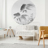 Wallart Walart Wallow Circle deux poissons rouges 142,5 cm