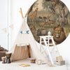 Wallart Wallart Wallow Circle Animaux d'Afrique 190 cm