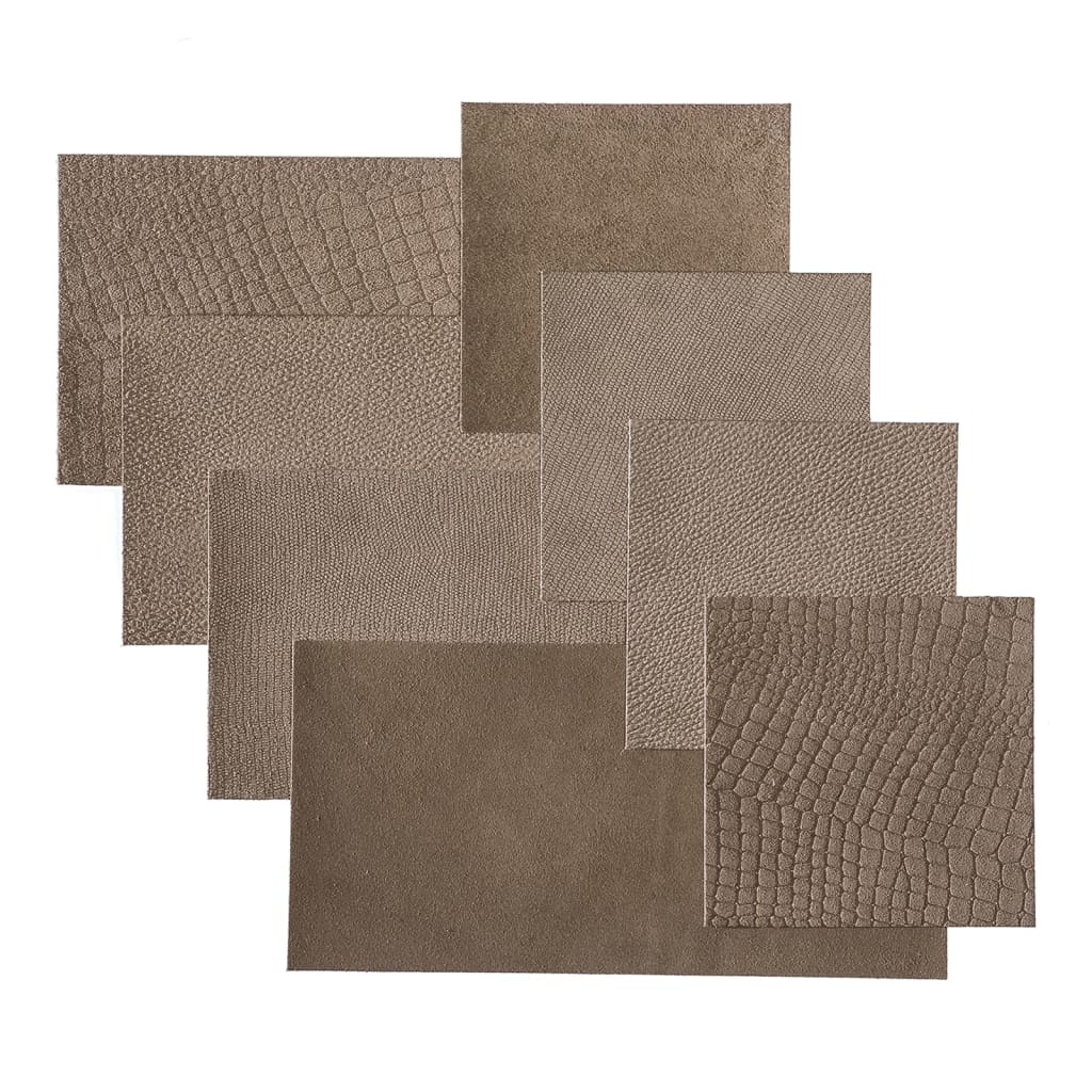 Art mural art mural 32 stme carreau argyle en cuir gris taupe