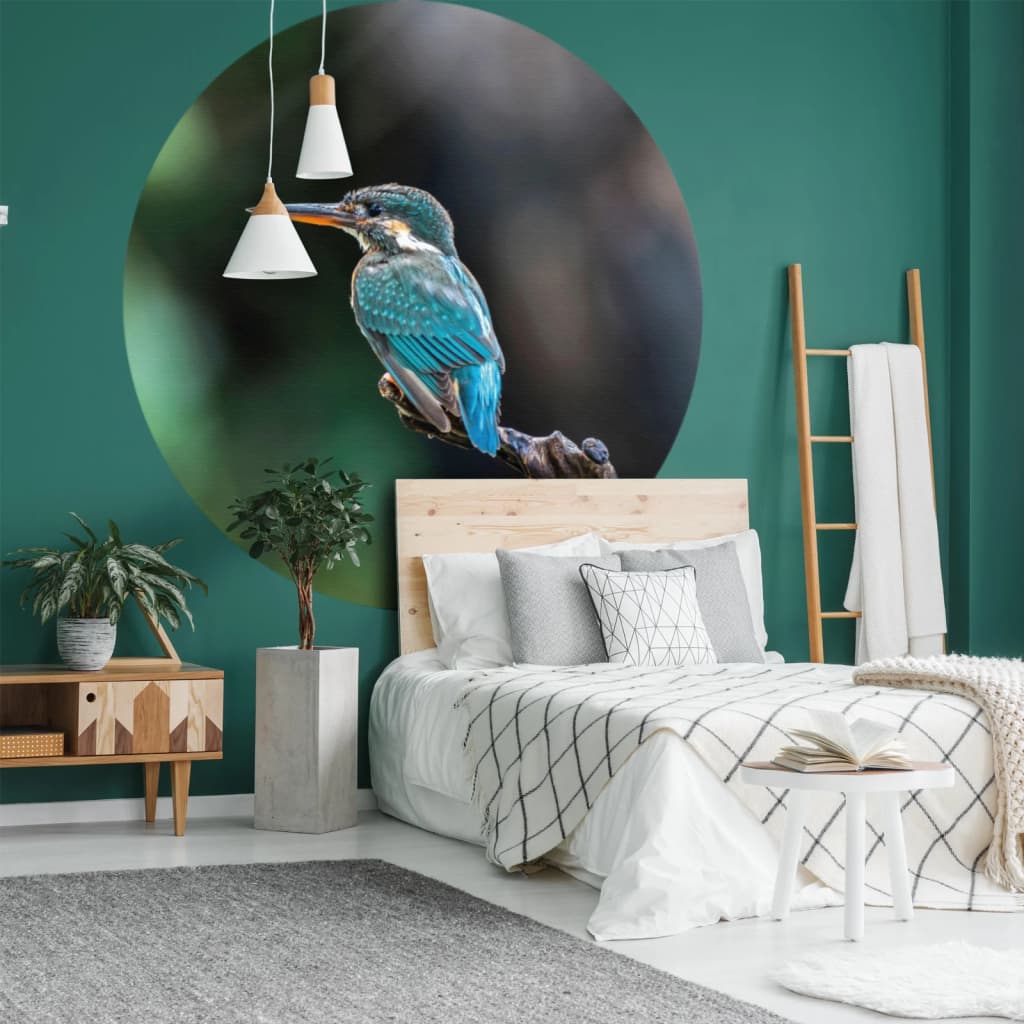 Wallart Wallart Wallow Circle Le martin-pêcheur 142,5 cm