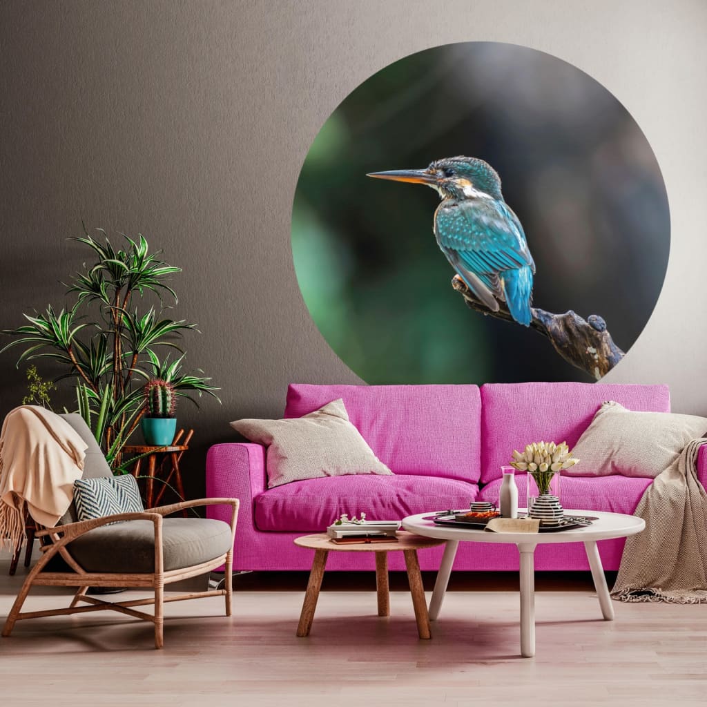 Wallart Wallart Wallow Circle Le martin-pêcheur 142,5 cm