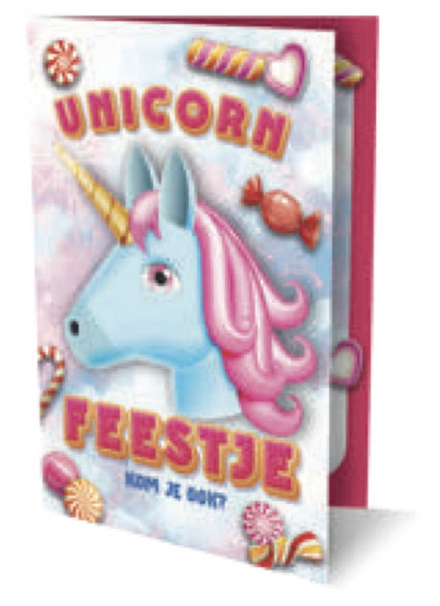 Invitations Interstat licorne pk 930 - lot de 6