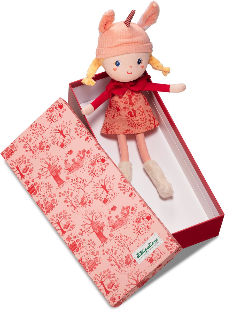 Lilliputiens - poupée peluche - Léna - 32 cm