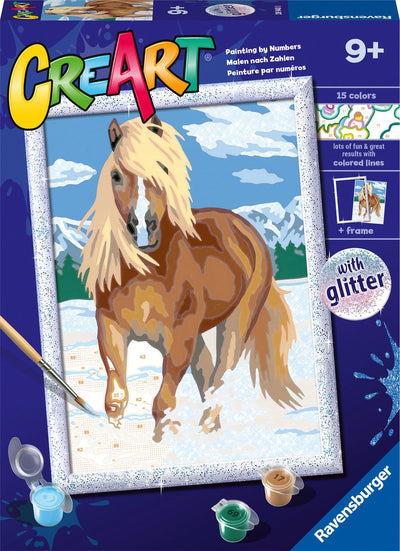 Ravensburger Creart Painting by Number het koninklijke cheval