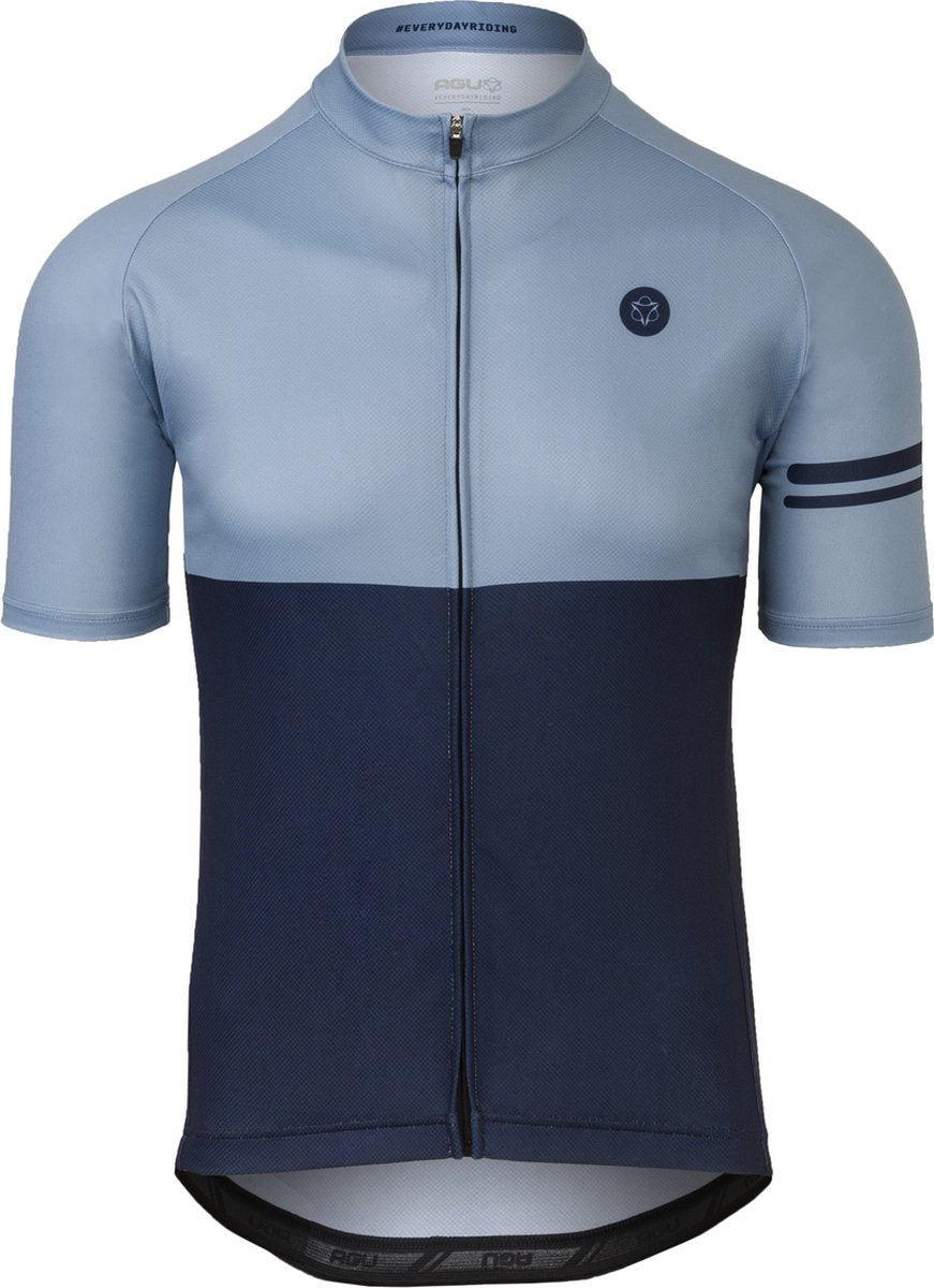 Agu duo chemise de cyclisme essentiel hommes - bleu - s