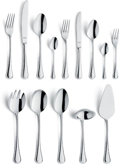 Amefa Haydn Ménagère 60 pièces pour 6 personnes - couleur argent