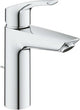 Mitigeur lavabo Grohe eurosmart - taille M - levier métal - Silkmove starlight ecojoy - limiteur de température - chrome