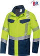 Bp 2208-590-6614-38 Veste de travail 40l - veste de travail pour homme - col montant, bandes réfléchissantes