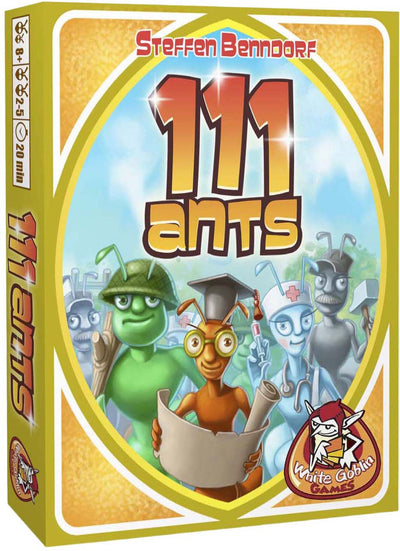 Jeux de gobelin blanc 111 fourmis - jeu de cartes
