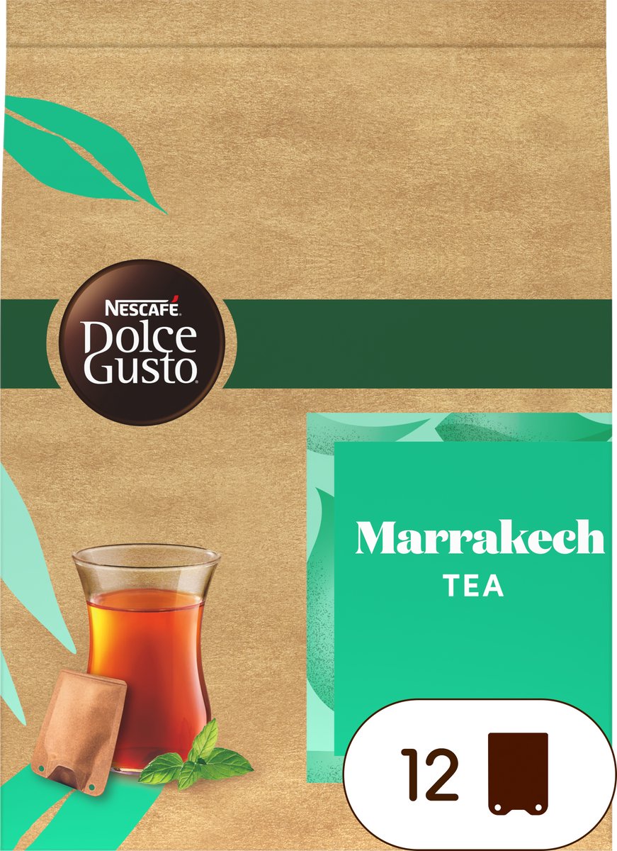 Nescafé dolce gusto neo sachets thé de marrakech - 5x 12 sachets pour 12 tasses de thé