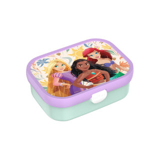 Mepal lunch box campus - 750 ml - boîte à lunch avec compartiments pour enfants - convient pour 4 sandwichs - puissance princesse