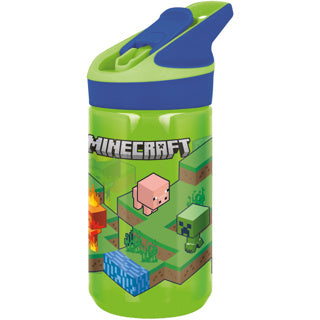 Bouteille d'eau premium Minecraft Tritan - 480 ml
