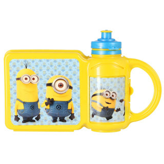 Minions Minions Combi Set Lunchbox and Buaning Bottle