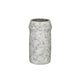 Ptmd pot de fleur nimma gris 16x16x30cm