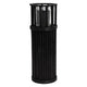 Senza Senza Relief Light Pilier 40 cm Black Wood