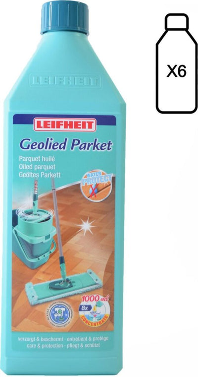 Leifheit nettoyant parquet huilé 6 x 1l