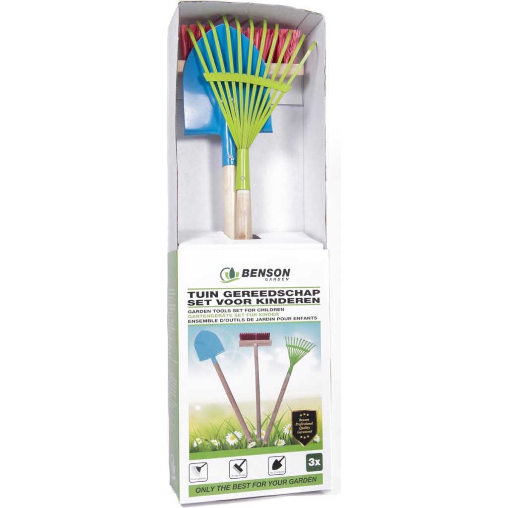 Benson outils de jardinage pour enfants 3 pièces
