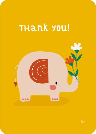 Merci Bora! carte postale éléphant (5