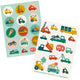 Feuilles d'autocollants Bora 2 x A6. voitures (5 jeux)